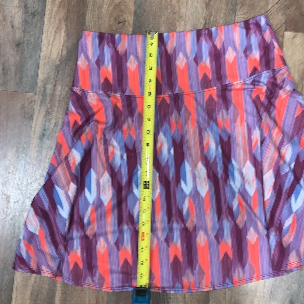 Prana Mini Athletic Skirt.  Multi Color.  Size Medium. - Picture 4 of 5